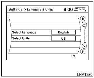  Language & Units: