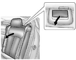 Rear Seat with Safety Belt Guide Loop Shown