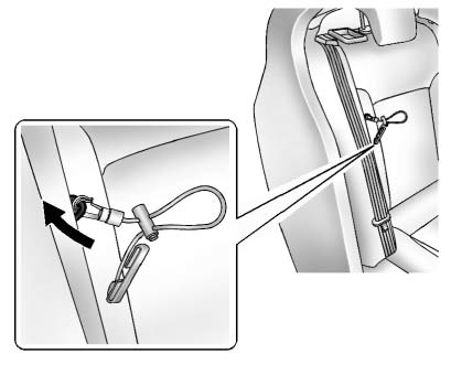 2. Attach the adjustable comfort guide to the anchor loop by threading the hook through the loop.