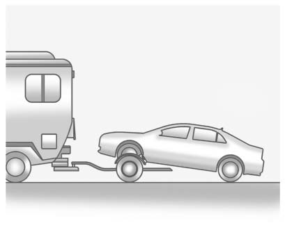 Vehicles with front-wheel drive can be dolly towed from the front.