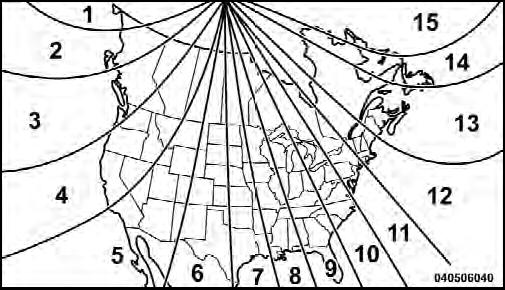 Compass Variance Map