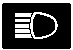 The main beam indicator willcome on when you switch theheadlamp main beam on. It willflash when you use the headlamp flasher.