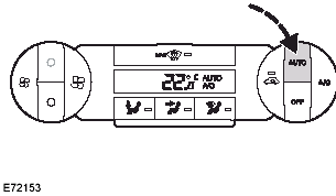 The system controls the temperature,amount and distribution of the air flowautomatically and adjusts them accordingto the driving and weather conditions.