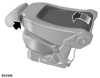 2. Turn the wheel until the seatback ishorizontal.