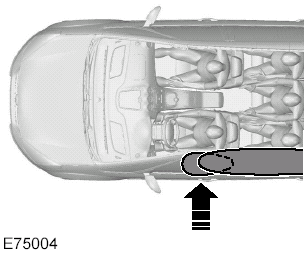 Curtain airbags are fitted inside the trimpanels over the front and rear sidewindows. Moulded badges in the B-pillartrim panels indicate that curtain airbagsare fitted to your vehicle.