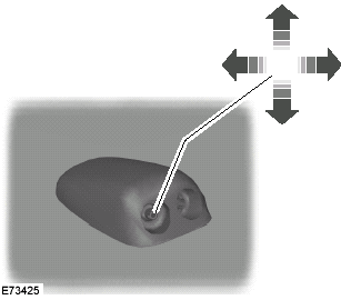 The eye ball jets can be adjusted preciselyusing a pin.