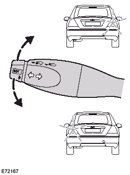 Briefly tap the lever up or down and thedirection indicators will flash three times.