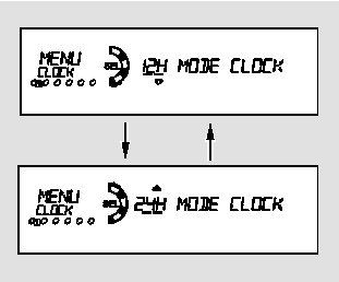 5. Turn the selector knob to change