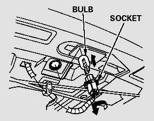 1. Open the trunk, and remove the