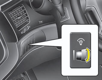 Instrument panel illumination (if equipped)