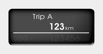 Tripmeter (km or miles)