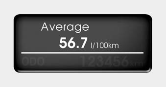 Average fuel consumption