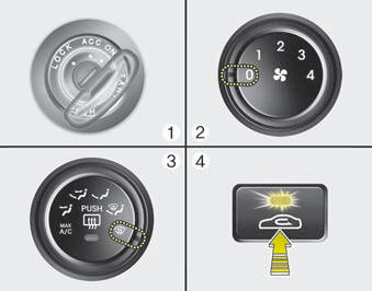 Manual climate control system