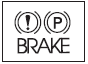 Parking brake & brake fluid warning light