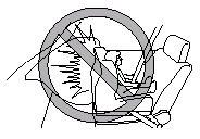 Never use a rear-facing child-restraint system in the front seat with an air