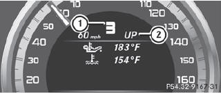 1. Gear indicator