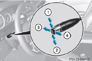 1. To switch on or to increase the speed