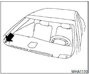 Be sure you do not put anything on top of the autolight sensor located on