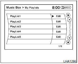  Music Box menu