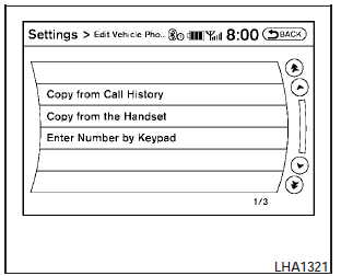 2. Select the Add New key at the top of the screen.