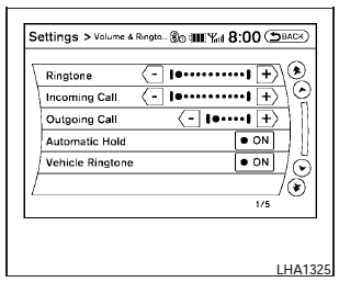  Volume & Ringtone: