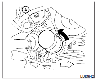 1. Park the vehicle on a level surface and apply the parking brake.