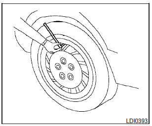 Checking tire