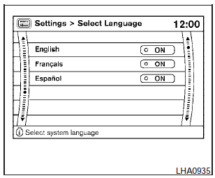  Select Language: