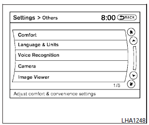  Others settings