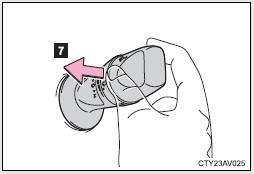 7. Washer/wiper dual operation