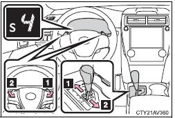 Paddle shift switches