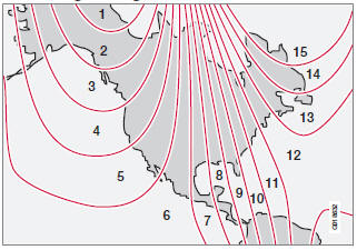 Magnetic zones.