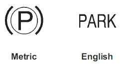 For vehicles with the Electric