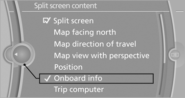 Selecting the display