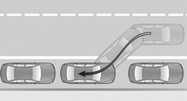 This system assists the driver in parking parallel