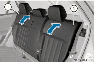 •► Move the driver's or front-passenger seat
