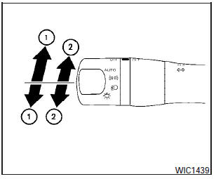 Fog light switch (if so equipped)
