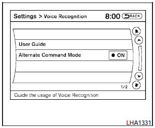  Voice recognition