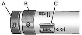 A. SET/CLR: Press to set or clear